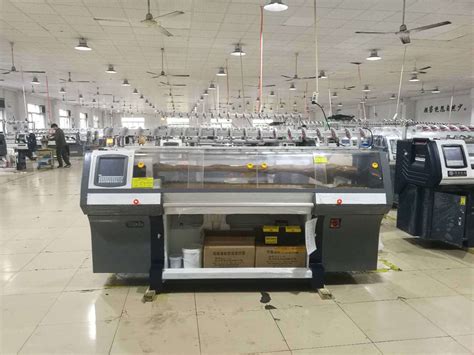 2023 Computerized Flat Knitting Machine China Three System Knitting