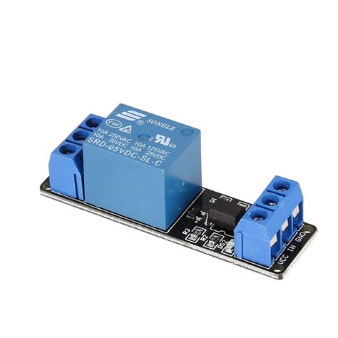 Modulo de relé de 1 canal con salida opto acoplada 5V Novatronic