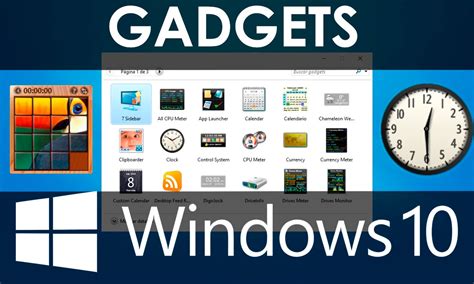 Como Activar Los Gadgets En Windows Youtube