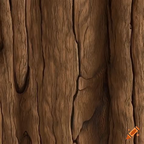 Oak Log Texture Not Realistic 2d On Craiyon