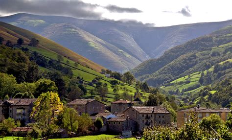 Cantabria, Spain, Mountains, Houses, Trees, HD Wallpaper | Rare Gallery