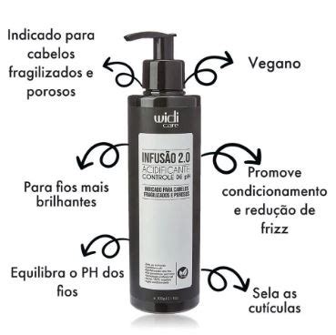 Infus O Acidificante Condicionante Controle De Ph Widi Care G