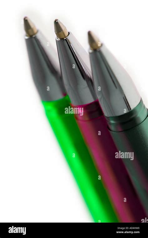 Green Biro Pens Hi Res Stock Photography And Images Alamy