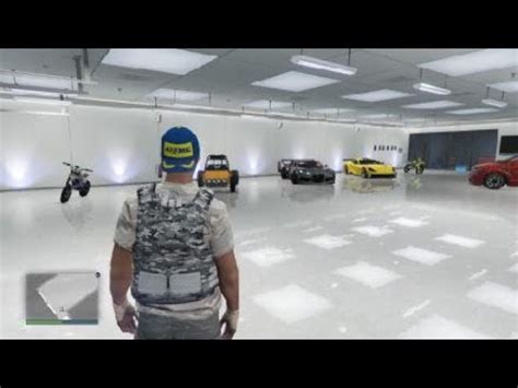 Je vous présente mon garage GTA V Je vien de commencé et c est