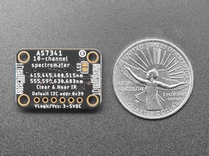 Adafruit AS7341 10 Channel Light Color Sensor Breakout STEMMA QT