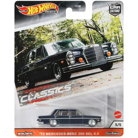 Jual Hot Wheels Premium Modern Classic 1972 Mercedes Benz 280 SEL 4 5 Shopee Indonesia