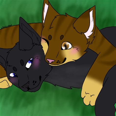 Crowpool Leafpool X Crowfeather Ibispaint