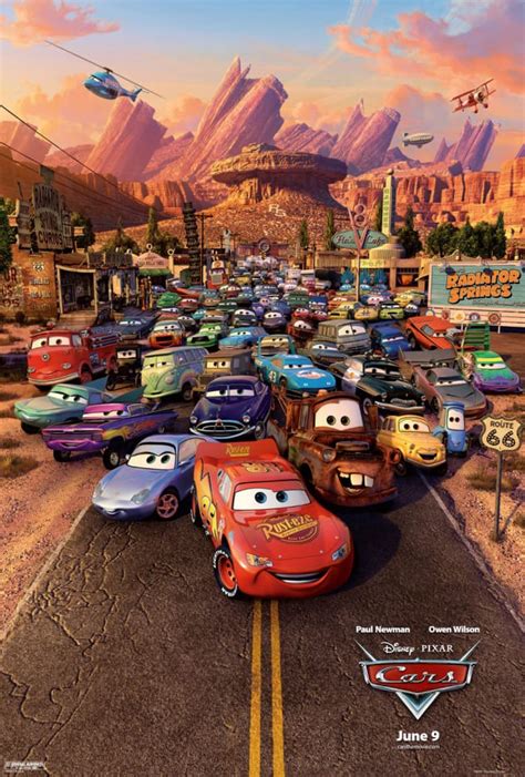 Cars Poster - Movie Fanatic