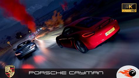 Forza Horizon 5 Porsche Cayman 15 Gameplay Night Race Youtube