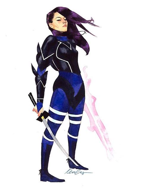 Psylocke Redesign 2014 By Kevin Wada Psylocke Marvel Comics Marvel Art