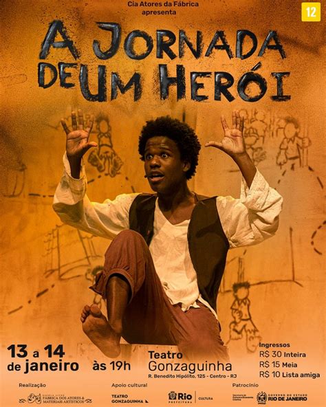 A JORNADA DE UM HERÓI ONG REDE ARTE REDE Rio de Janeiro