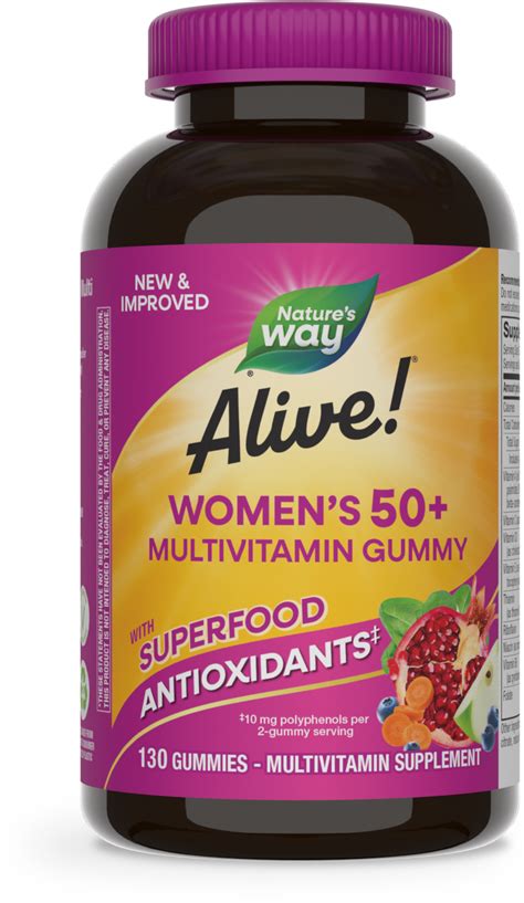 Alive ® Womens 50 Gummy Multivitamin Natures Way®