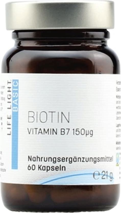 Biotin 60 Kapseln Life Light Vitalabo