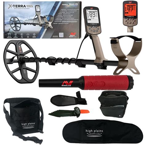 Minelab X Terra Elite Metal Detector With Free Pro Find 40 Pinpointer