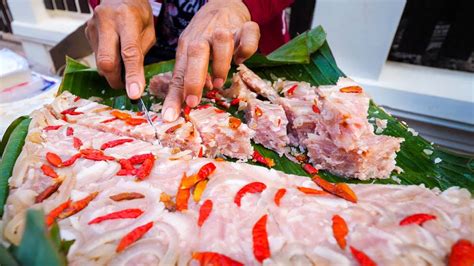 Street Food In Luang Prabang WILD GRILLED BEE HONEY COMB Morning