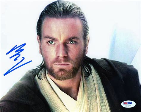 Lot Detail Star Wars Ewan Mcgregor Signed 8 X 10 Color Photo As