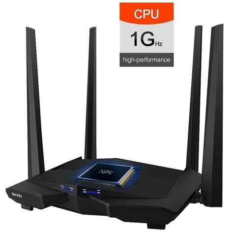 Buy Tenda AC10 Dual Band 1167 Mbps Wi Fi Router 4 Antennas 3 LAN