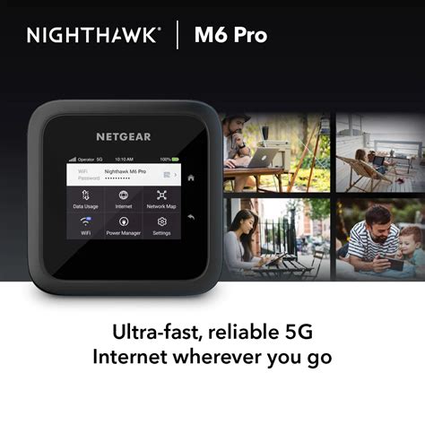 Netgear Nighthawk M6 Pro Mr6500 5g Hotspot Router Device Only