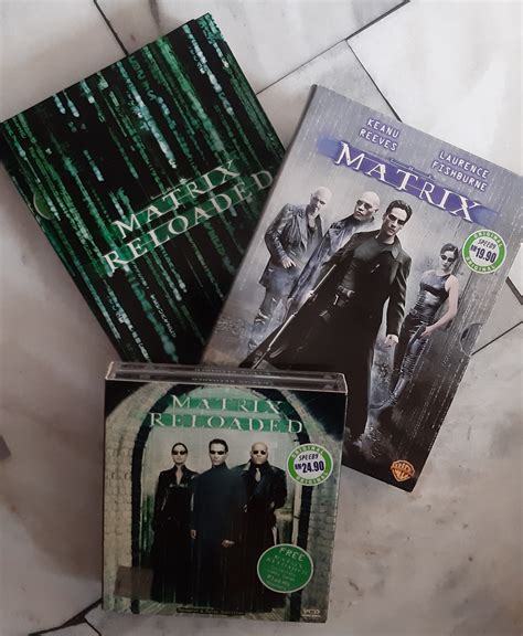 Matrix Matrix Reloaded Vcd Hobbies Toys Music Media Cds Dvds