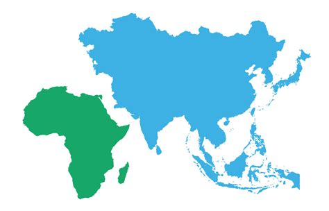 Map Of Asia And Africa - World Map