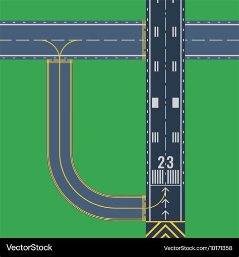 Airport Runway Drawing