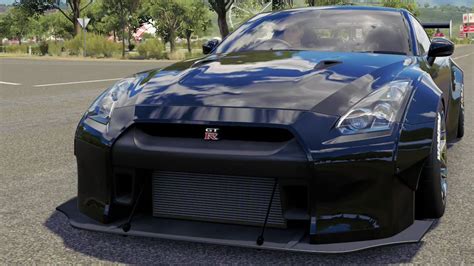 Nissan Gt R Black Edition Liberty Walk Bodykit Forza Horizon