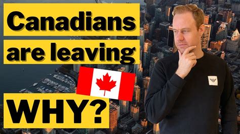 Canadians Are Leaving Canada In Record Numbers What S Next For Canada