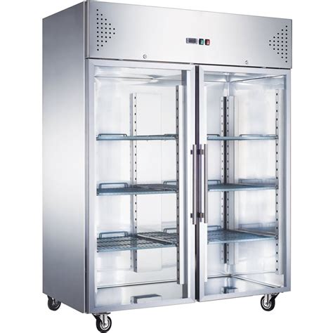 Commercial Refrigerator Upright Cabinet Litres Stainless Steel