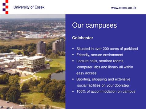 Ppt The University Of Essex An Introduction Powerpoint Presentation