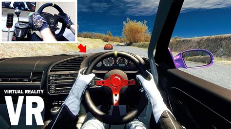 Bmw E36 Drifting In Vr W Steering Wheel Assetto Corsa Online Tandems Youtube