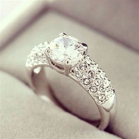 Cute Ring Beautiful Diamond Engagement Ring Wedding Rings For Women