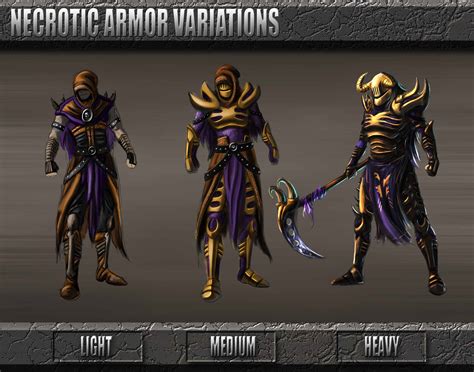 Necrotic Armor Set Image Renegade Medieval Indie Db