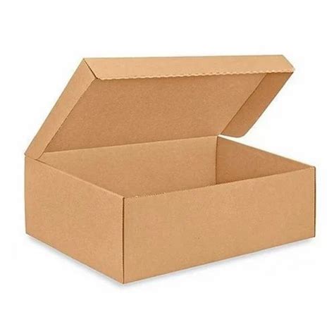 Single Wall 3 Ply Shoes Corrugated Packaging Box At Rs 25 Piece In Thane