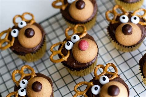 Reindeer Cupcakes Reindeer Cupcakes Christmas Cupcakes Christmas