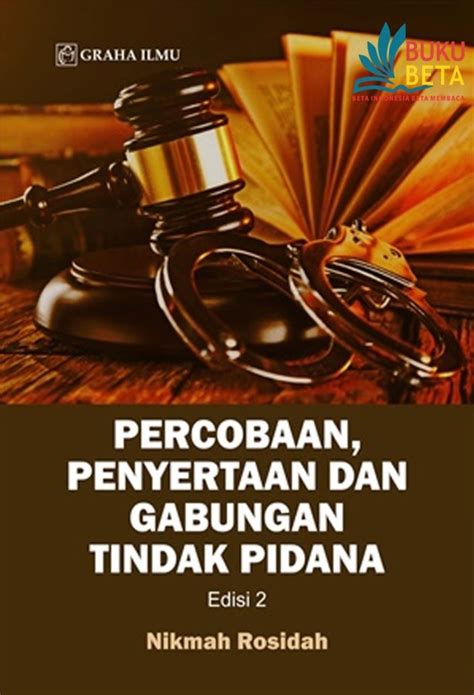 Percobaan Penyertaan Dan Gabungan Tindak Pidana Edisi Cv Tirta