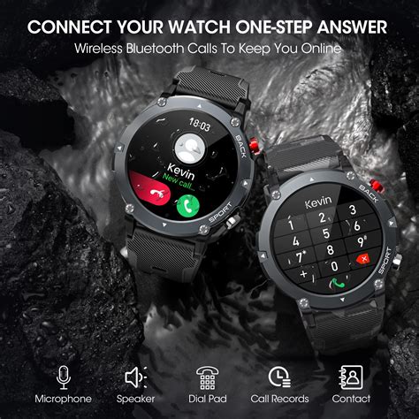 Military Smart Watch For Men Answer Make Calls 2022 B0B38RL34N