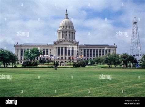 Oklahoma City, Oklahoma, USA. State Capitol Building Stock Photo - Alamy