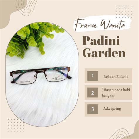 Padini Garden Metal Frame Glasses For Women Eyeglass Frame