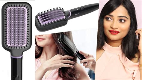 5 Min Hair Straightener Brush Does It Work Honest Review Philips