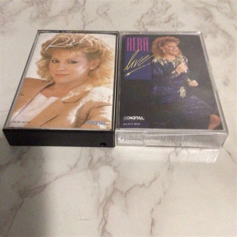 Mca Media Lot Of 2 Reba Mcentire Vintage Rare Cassette Tapes 988