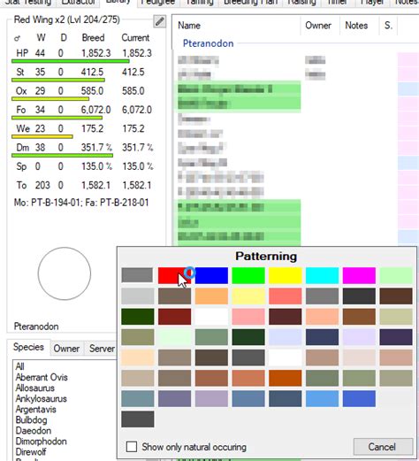 Library: Have to reselect dino after each color · Issue #637 · cadon ...