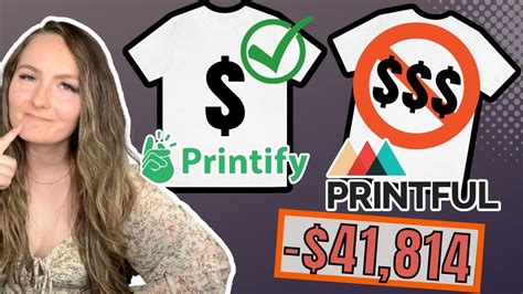 The TRUE Cost Of Printful Revealed Printify Vs Printful Pricing And