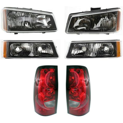 Teledu Auto Light Kit Left And Right For Classic Silverado Styleside LH