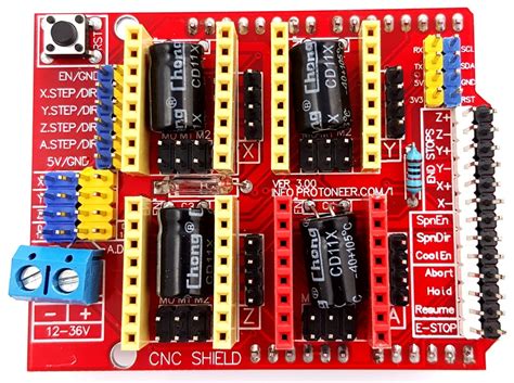 Cnc Shield V3 Do Arduino Uno R3 3d Grbl Gratis 7310803674