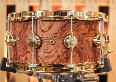 Dw 6 5x14 Collector S Maple Mahogany Waterfall Bubinga Snare Drum So The Dw Store