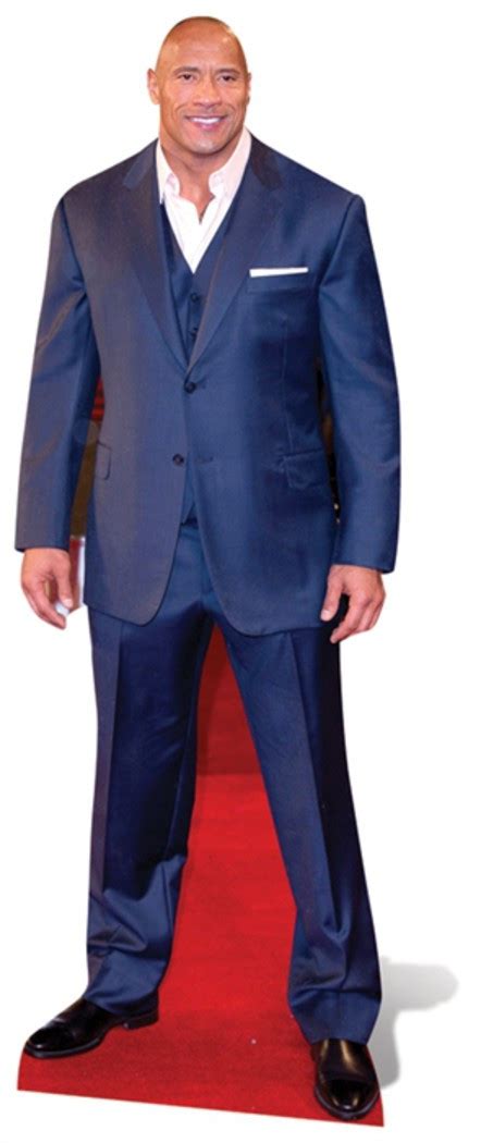 Dwayne Johnson Lifesize Cardboard Cutout. Buy celebrity cutouts ...