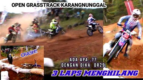 Suasana Grasstrack Hari Pertama Sirkuit Petakan Karangnunggal