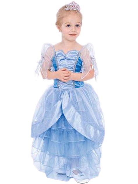 Kids Girls Cinderella Blue Princess Costume 2999 The Costume Land