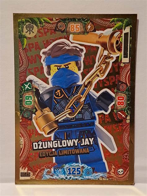 Karta Lego Ninjago S Le D Unglowy Jay Allegro Pl