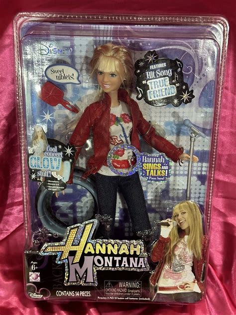 New Sealed Hannah Montana In The Spotlight Jakks Pacific 2007 Play Along Doll Ebay